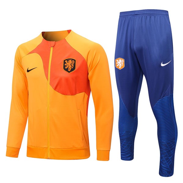 Chandal Países Bajos 2022/23 Naranja Azul